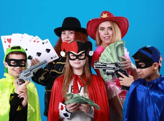 Вечіркадля дітей в стилі вегасі 